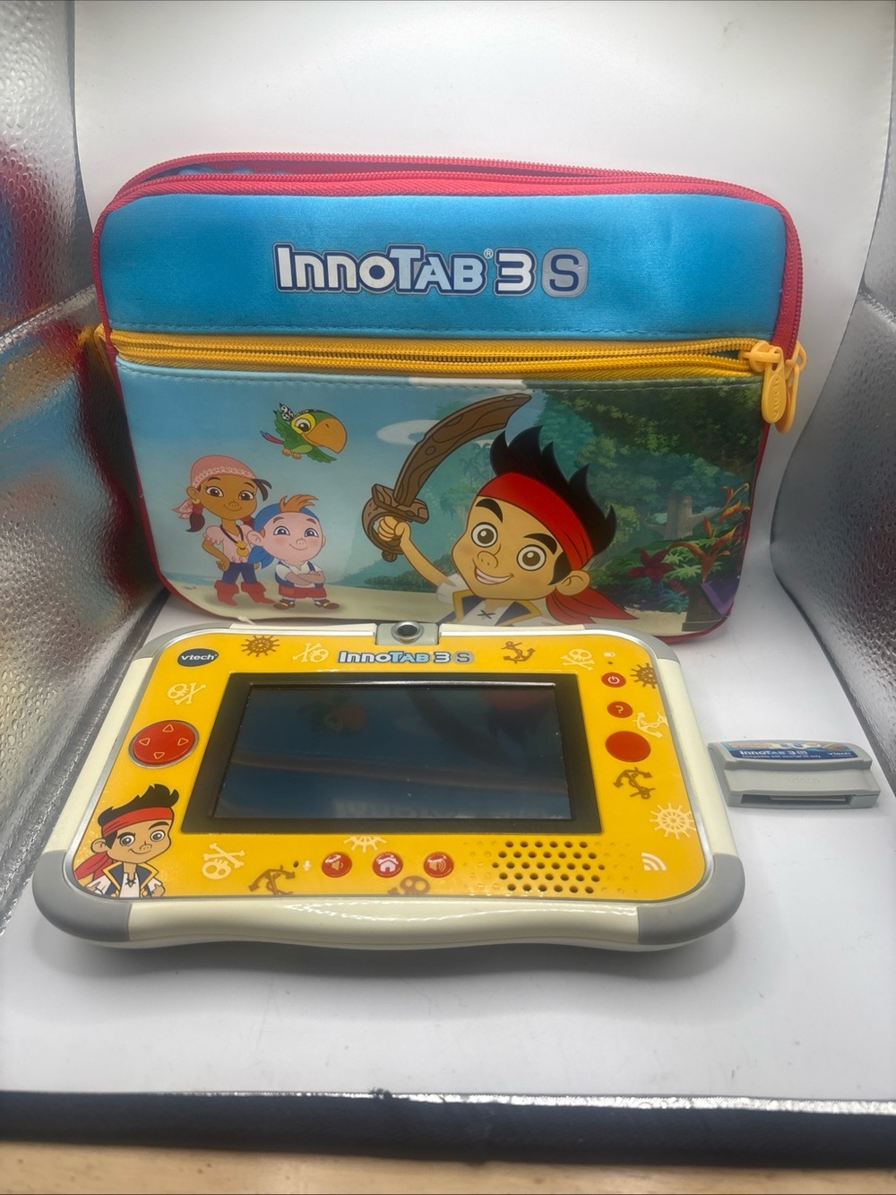 VTech InnoTab 3S Monsters University Kids Learning Tablet 1 Game And Case